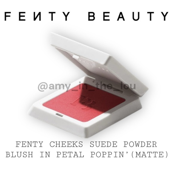 Fenty Beauty Other - Fenty Cheeks Suede Powder Blush in Petal Poppin’ by Fenty Beauty